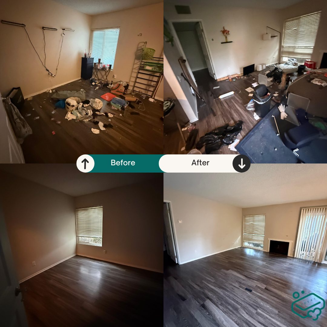 Move-out clean — cleared to move-in ready